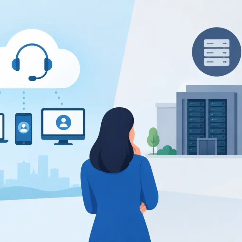 CCaaS vs on premise: Which Is Right for You?