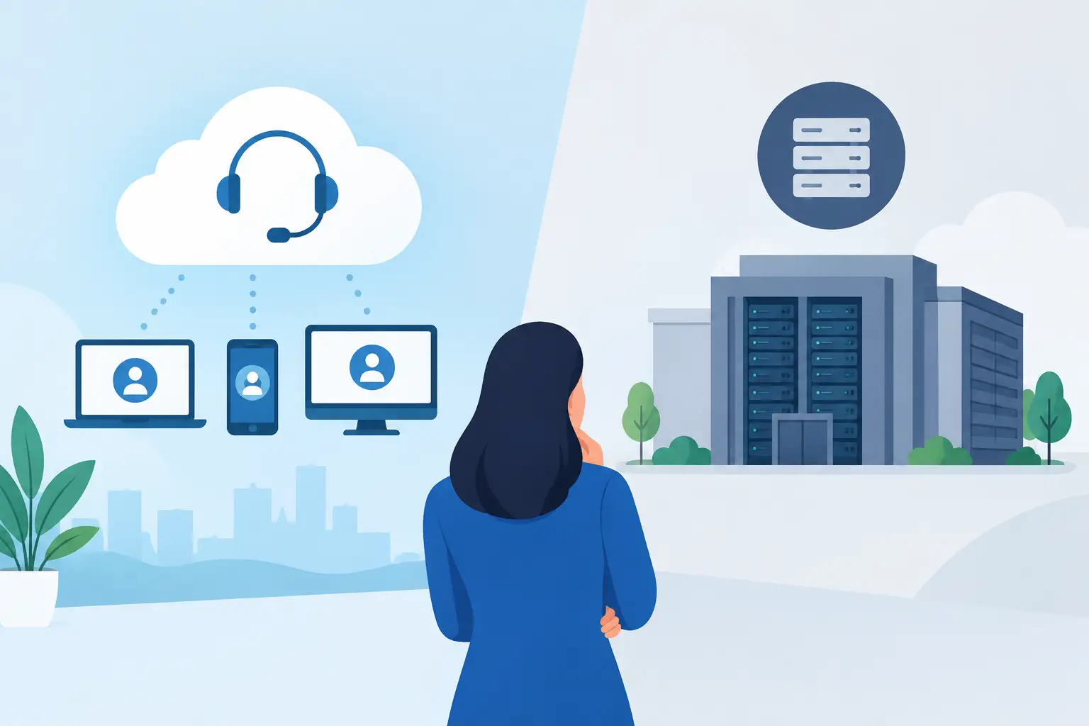 CCaaS vs on premise: Which Is Right for You?