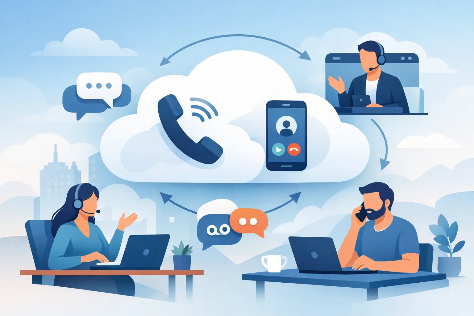 Cloud Phone System for Remote Teams