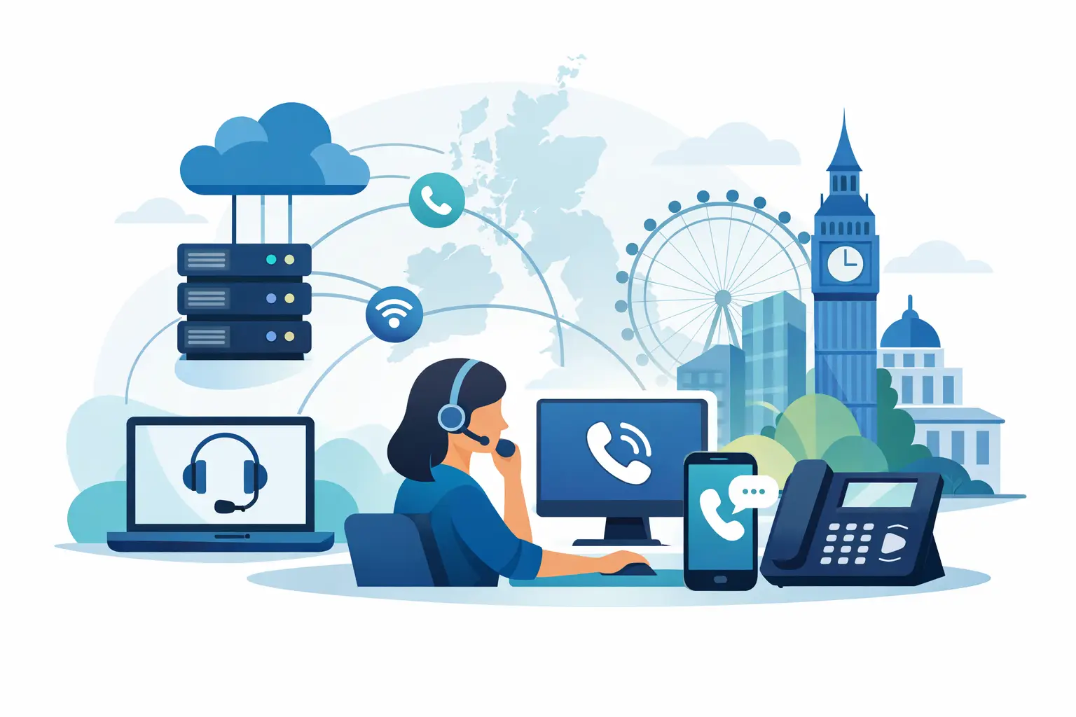 What Is Hosted Telephony for UK Businesses?